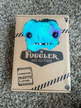 Fuggler Funny Ugly Monster Plush - Teal & Purple Misfit